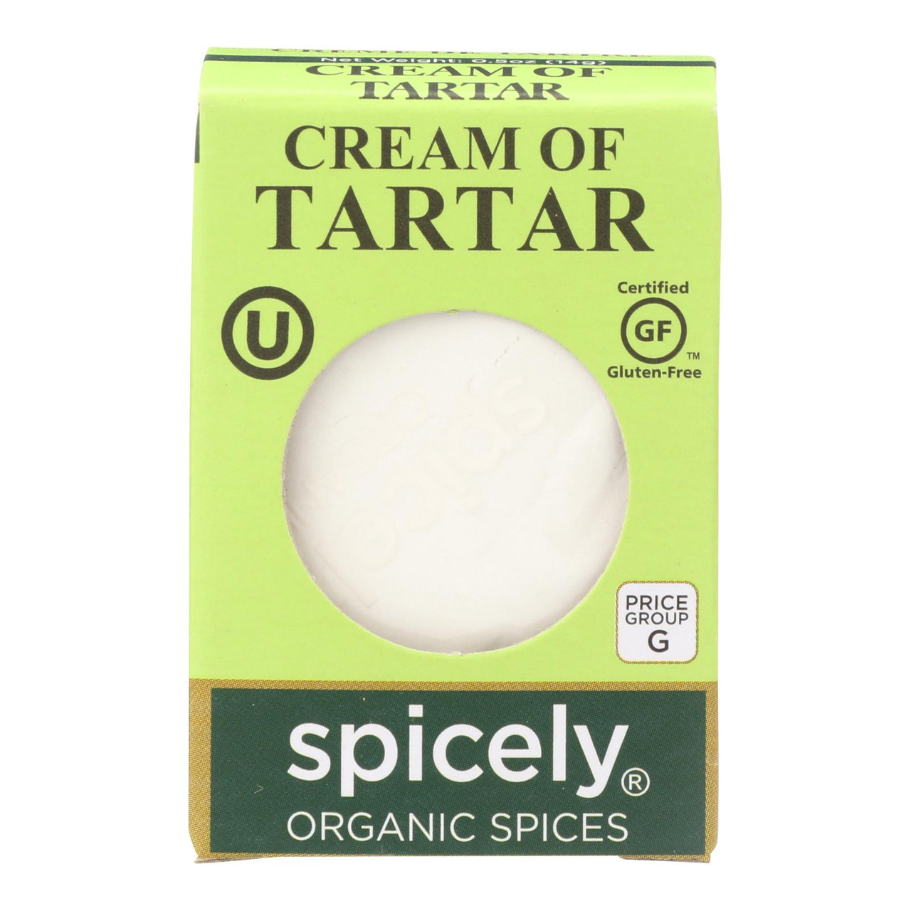 Frontier Herb Cream Of Tartar 3.52 Oz