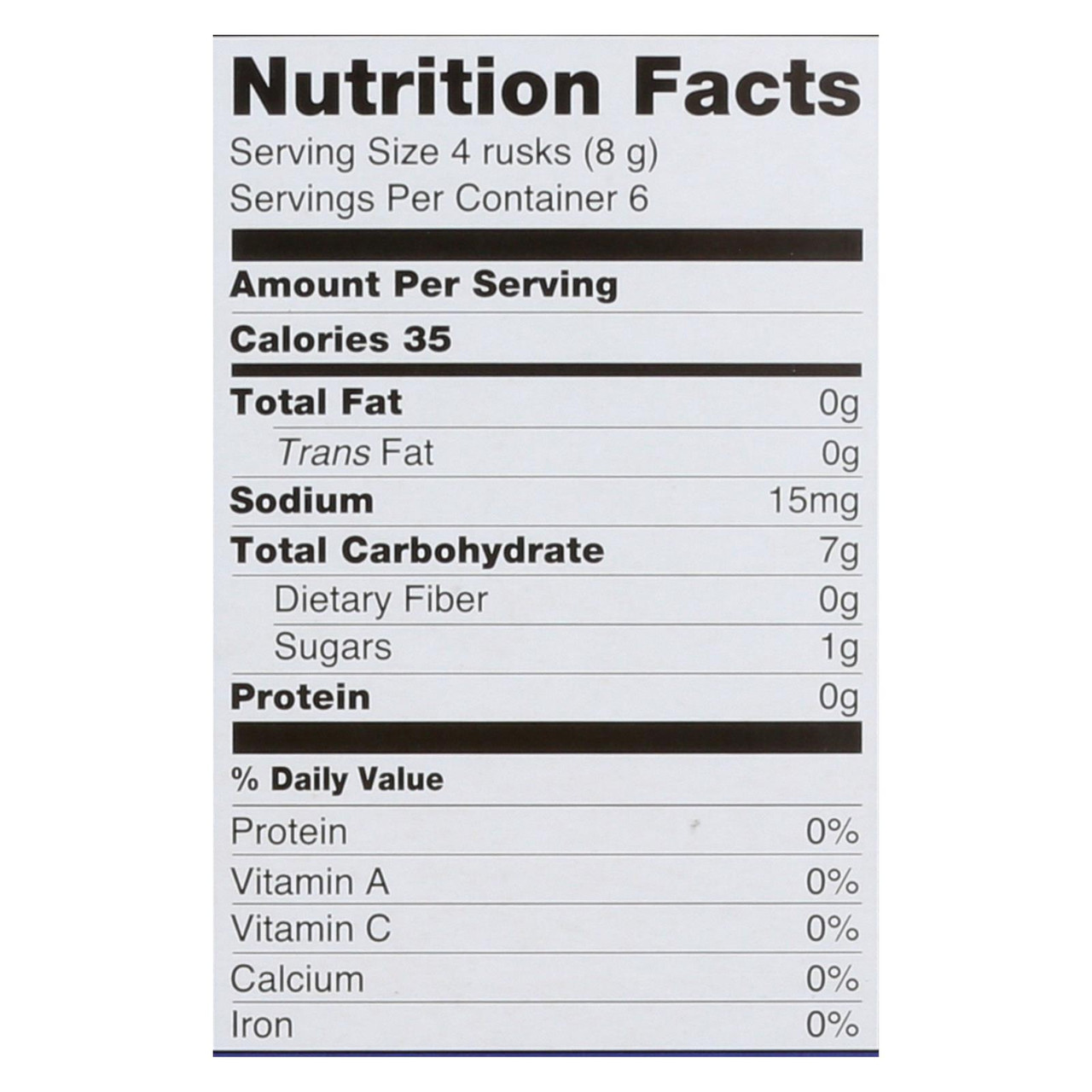 Baby Mum Mum Organic Baby Teeth Rice Rusk, Organic Rice