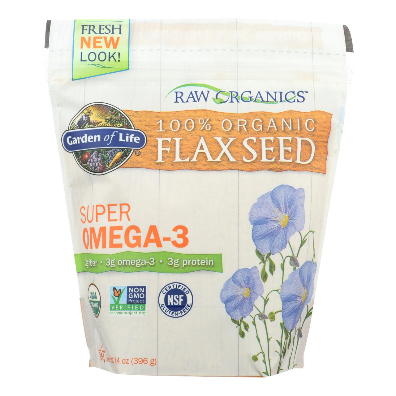 Spectrum Essentials Organic Ground Flaxseed 14 Oz