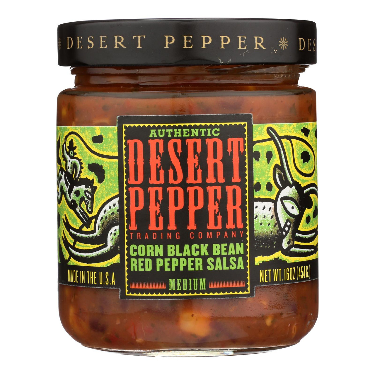 Desert Pepper Trading Cantina Salsa Hot Red Case Of 6 16 Oz
