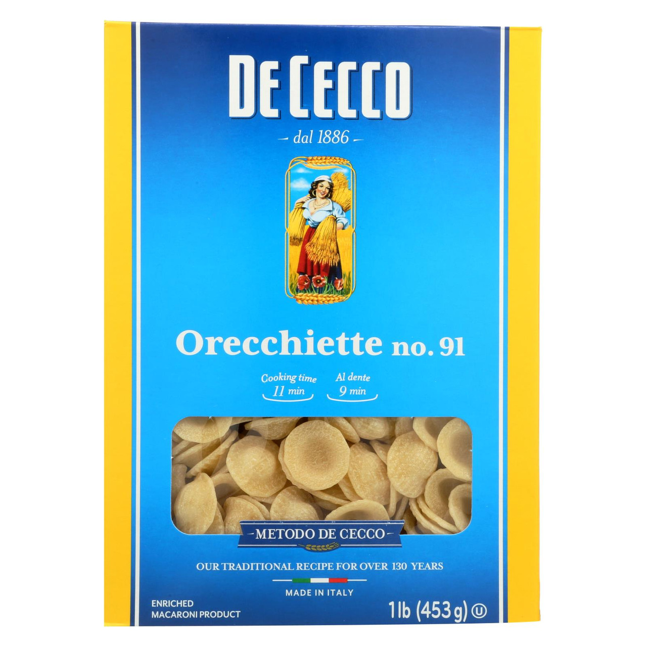 De Cecco Pasta Spaghetti Pasta Case Of 20 16 Oz.