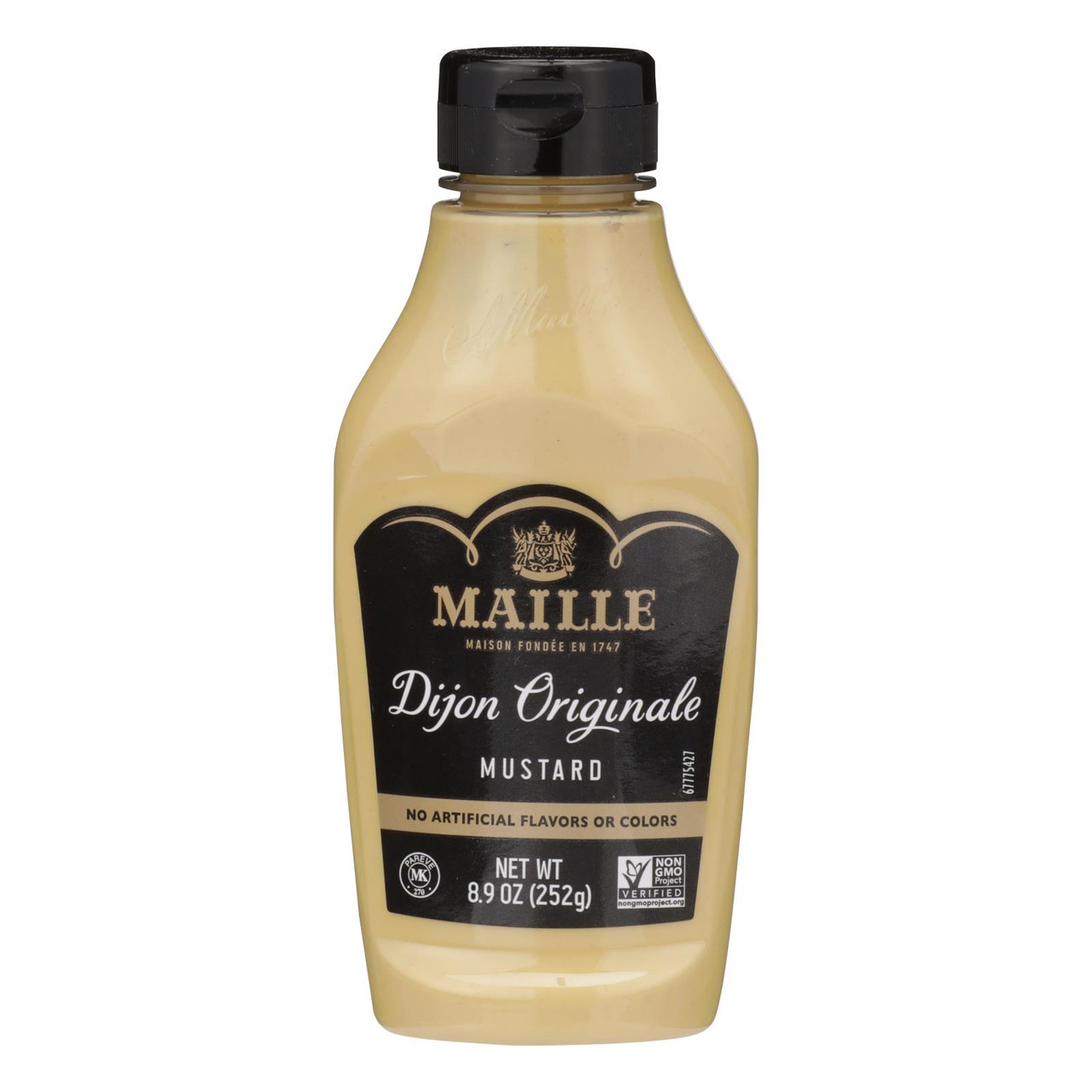 Maille Old Style Whole Grain Dijon Mustard Case Of 6 7.3 Oz.