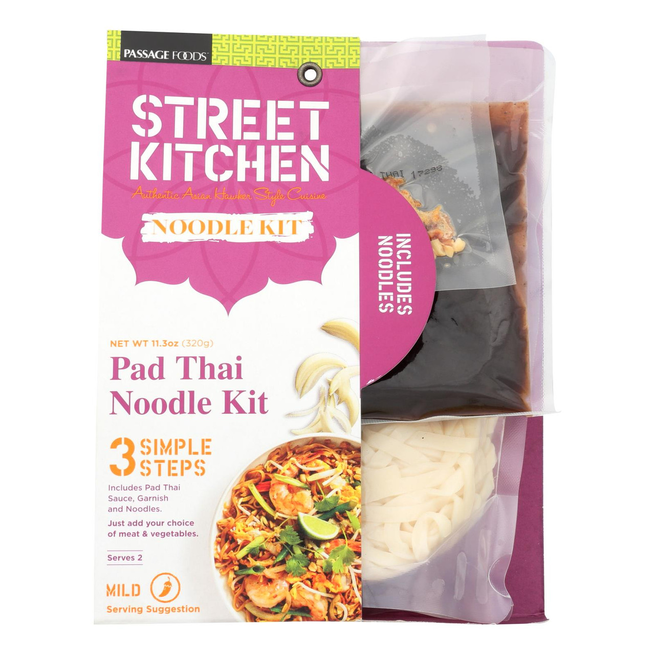 Thai Kitchen Noodle Kit - Pad Thai - Case Of 12 - 9 Oz.