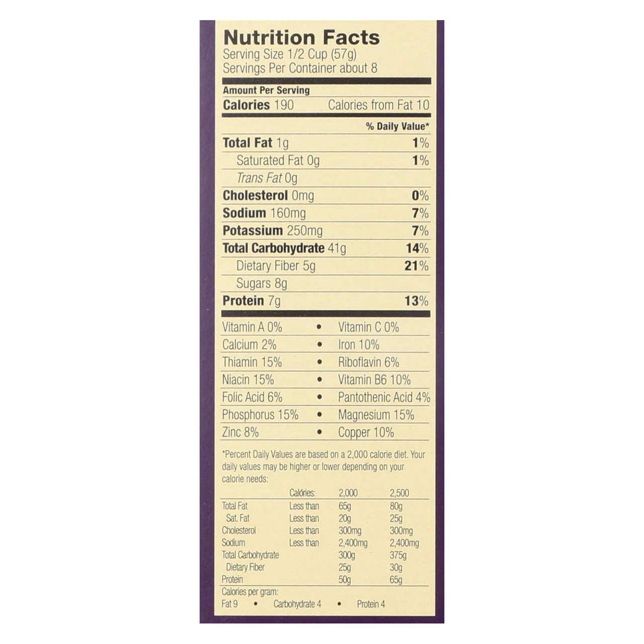 Food For Life Baking Co. Cereal Organic Ezekiel 49 Sprouted