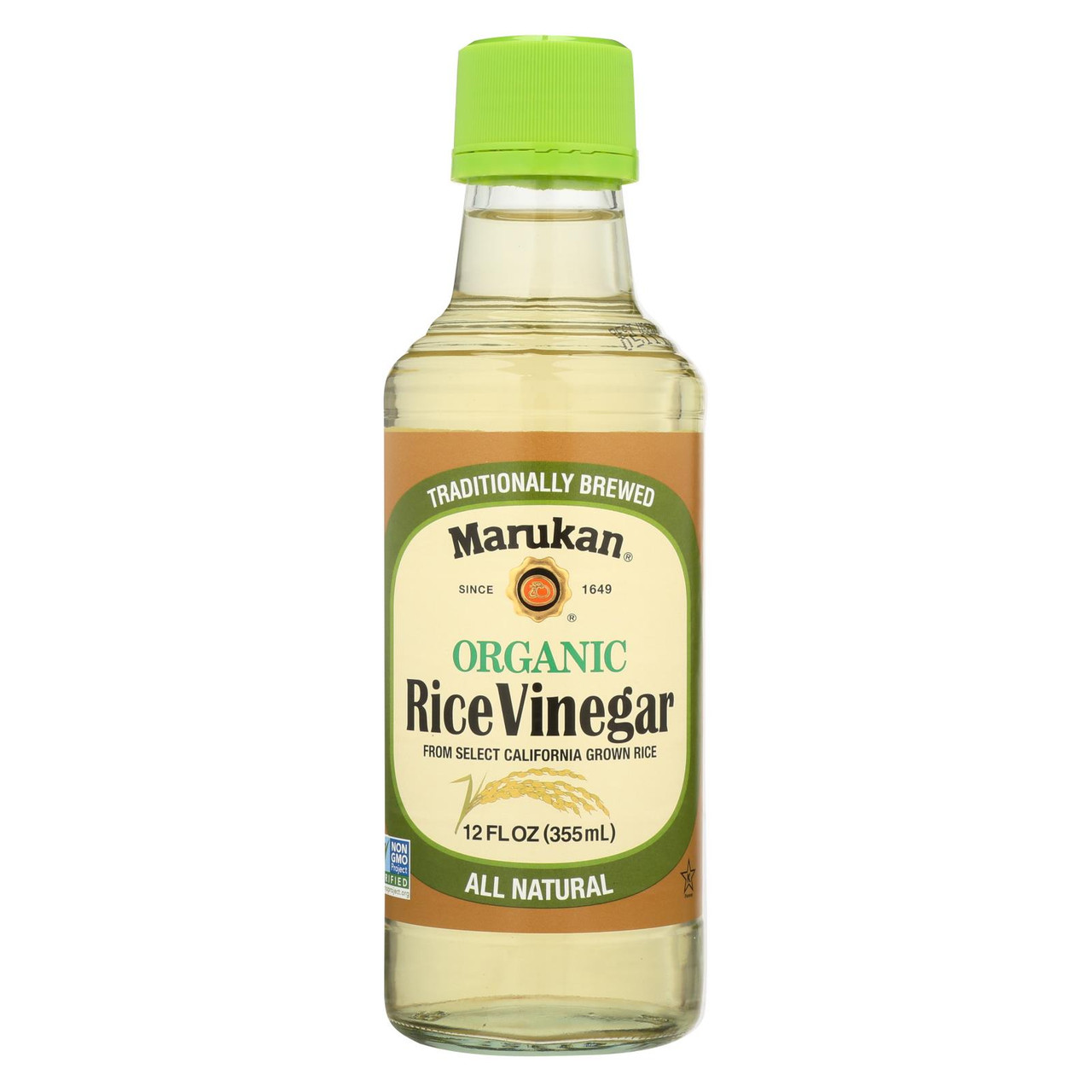 Marukan Seasoned Gourmet Rice Vinegar Case Of 6 12 Fl Oz.