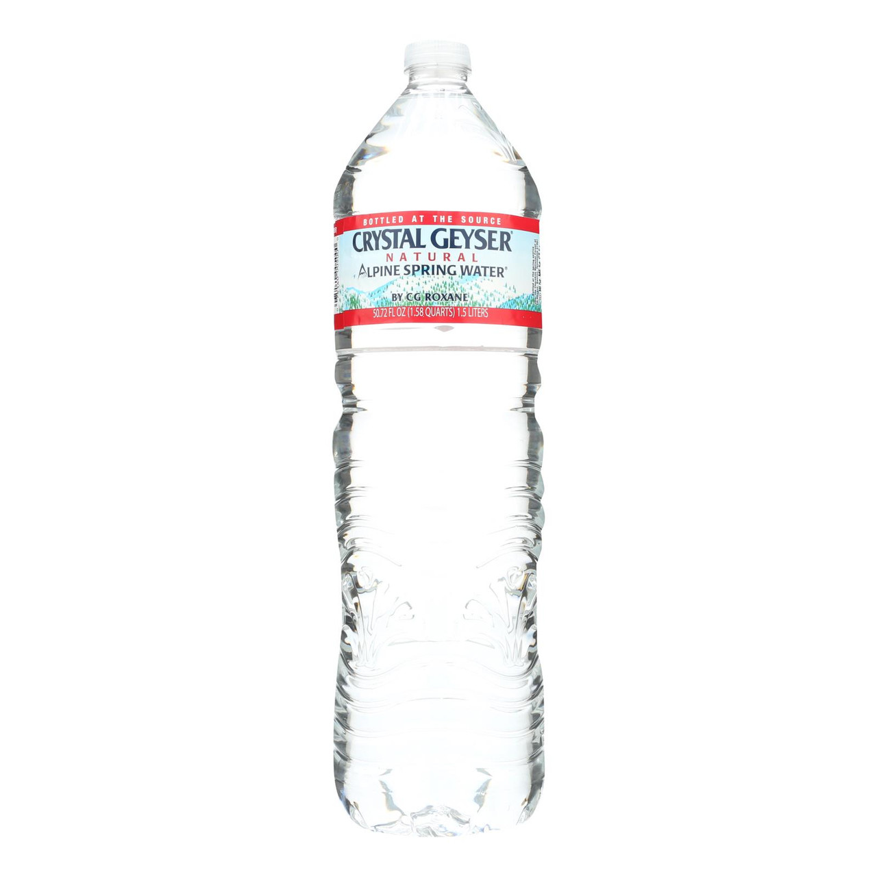 Crystal Geyser Natural Alpine Spring 16.9 Oz. Water Bottles, 24-Pack