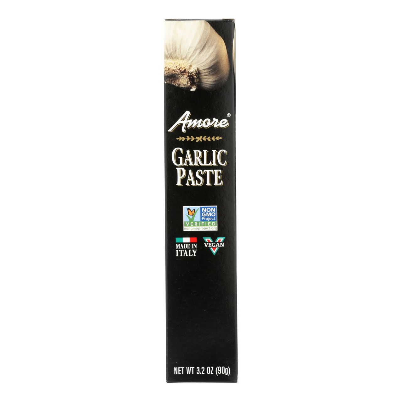 Amore Garlic Paste - Tube, 3.15 Ounce -- 12 per case.