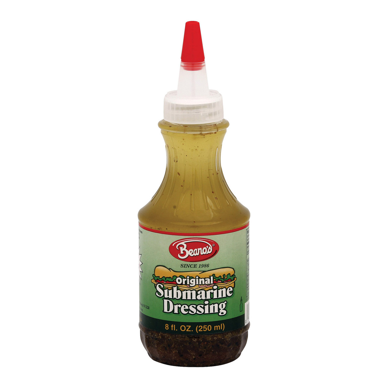 Beano's Submarine Dressing Original Case Of 12 8 Oz.