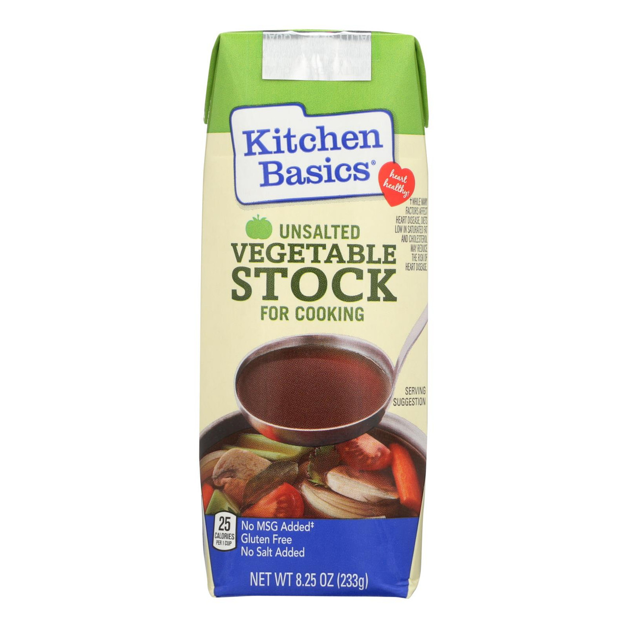 Kitchen Basics Vegetable Stock Case Of 12 8.25 Fl Oz.