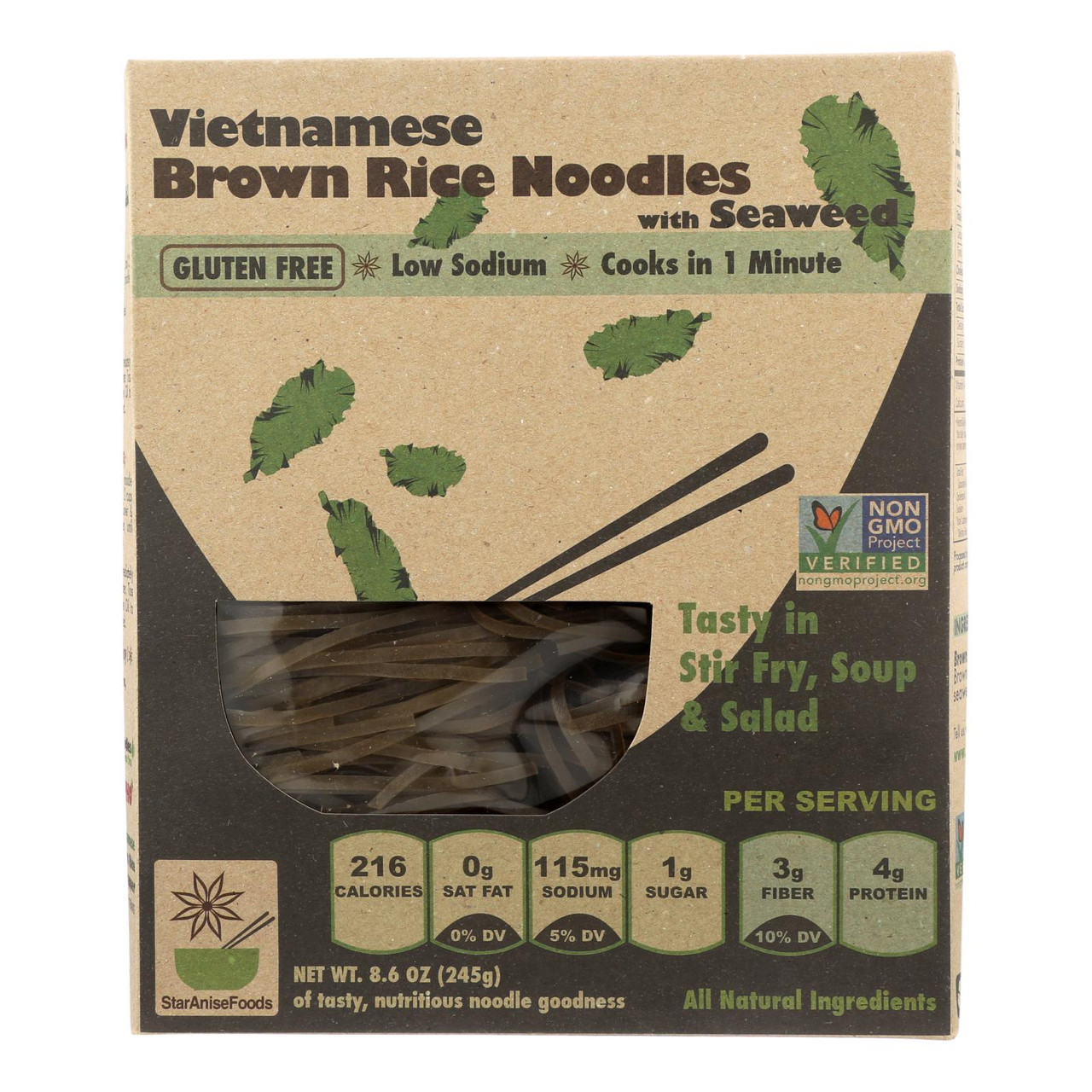 Star Anise Foods Spring Roll Wrapper, Vietnamese, Brown Rice - 8 oz