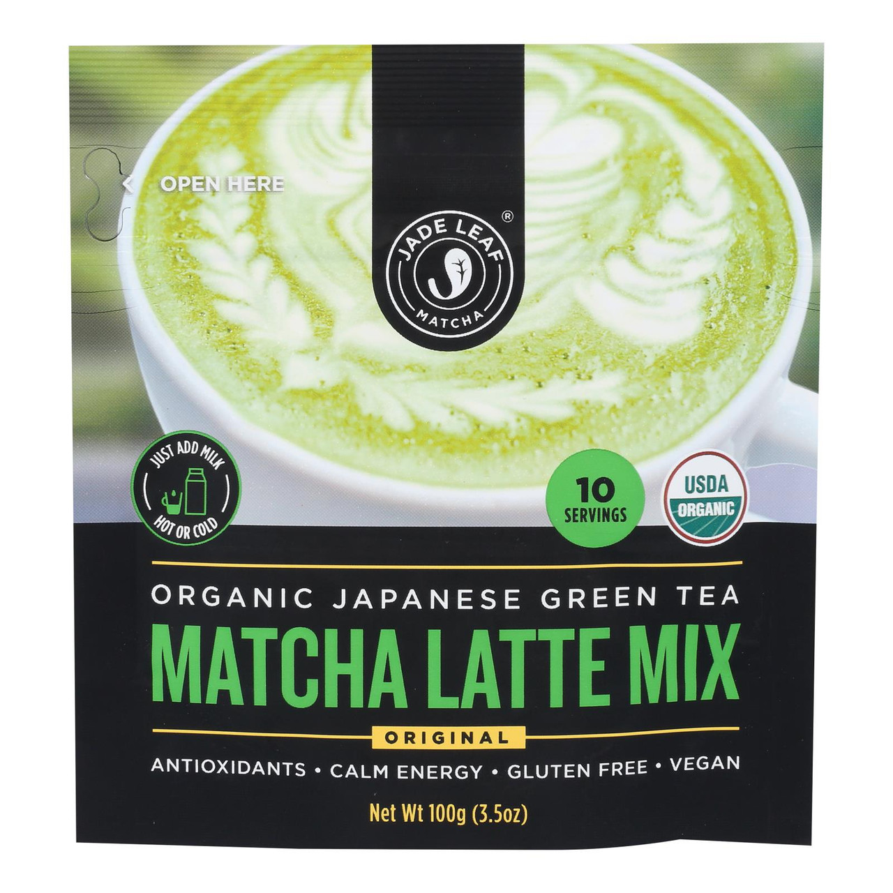 Jade Leaf Organic Japanese Matcha Latte Mix - 3.5 oz