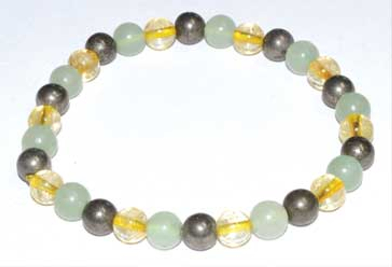 Citrine Pyrite Bead Bracelet at Rs 350 / Piece in Ghaziabad | Pyramid Tatva