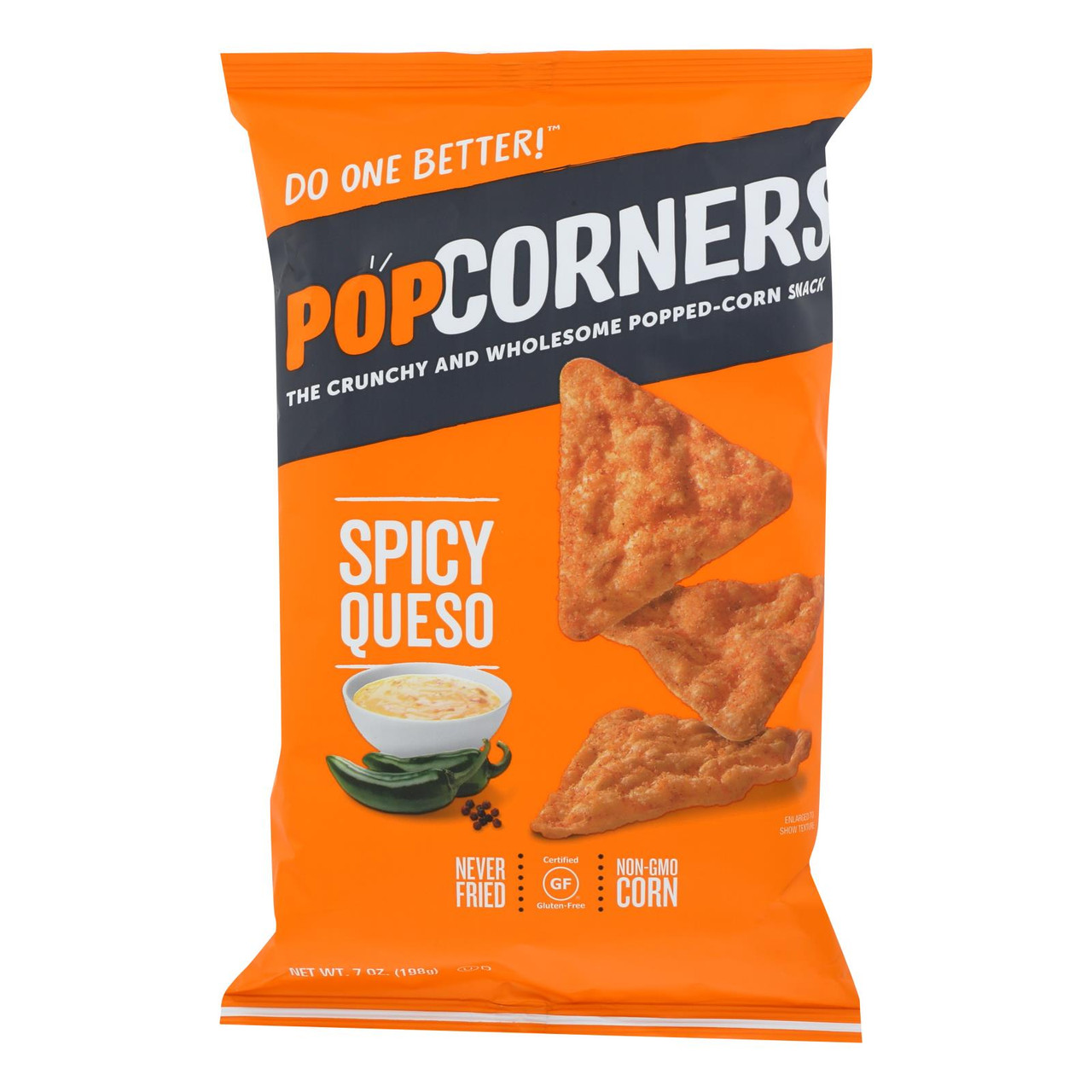 Popcorners Chips Spicy Queso Case Of 12 7 Oz Pure Modern Living