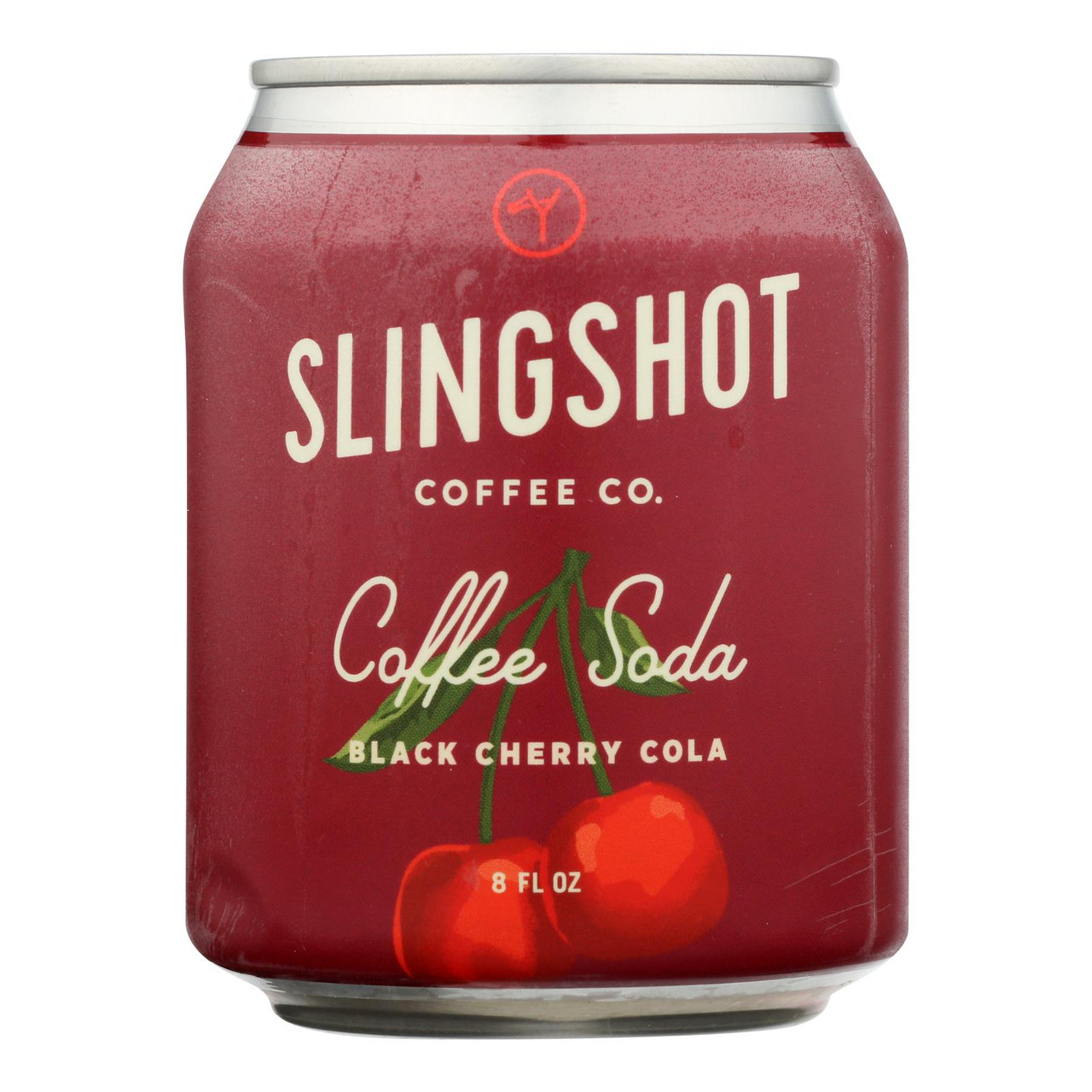 Slingshot Coffee Black Cherry Cola Coffee Soda, Black Cherry Cola