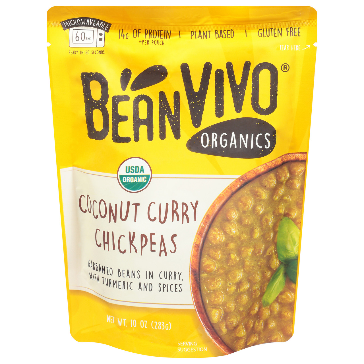 Bean Vivo Chickpeas Coconut Curry Case Of 610 Oz Pure Modern Living
