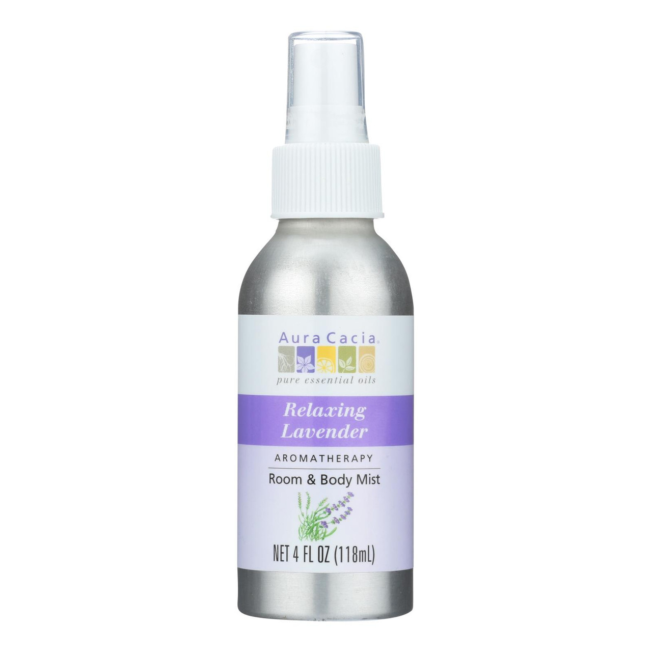 Aura Cacia Raum- & Körperduft „Refreshing Tangerine & Grapefruit“ – 118 Ml Erfrischender Duftspray