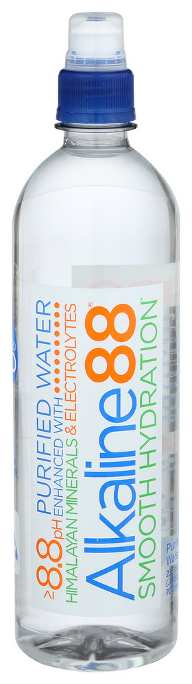 Alkaline88 Water Alkaline 8.8 Ph - Case of 24 - 700.0 ML - Pure