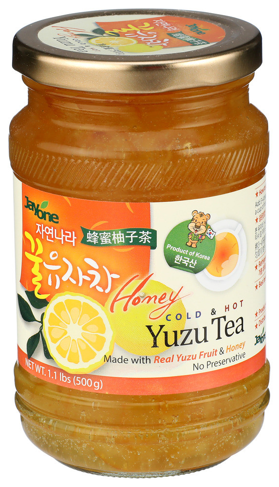Jayone Marmalade Tea Honey Yuzu - Case of 6 - 1.100 LB - Pure