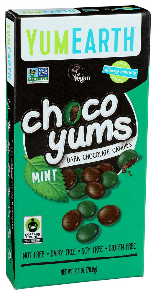Yumearth Choco Yums Mint - Case of 6 - 2.500 OZ - Pure Modern Living