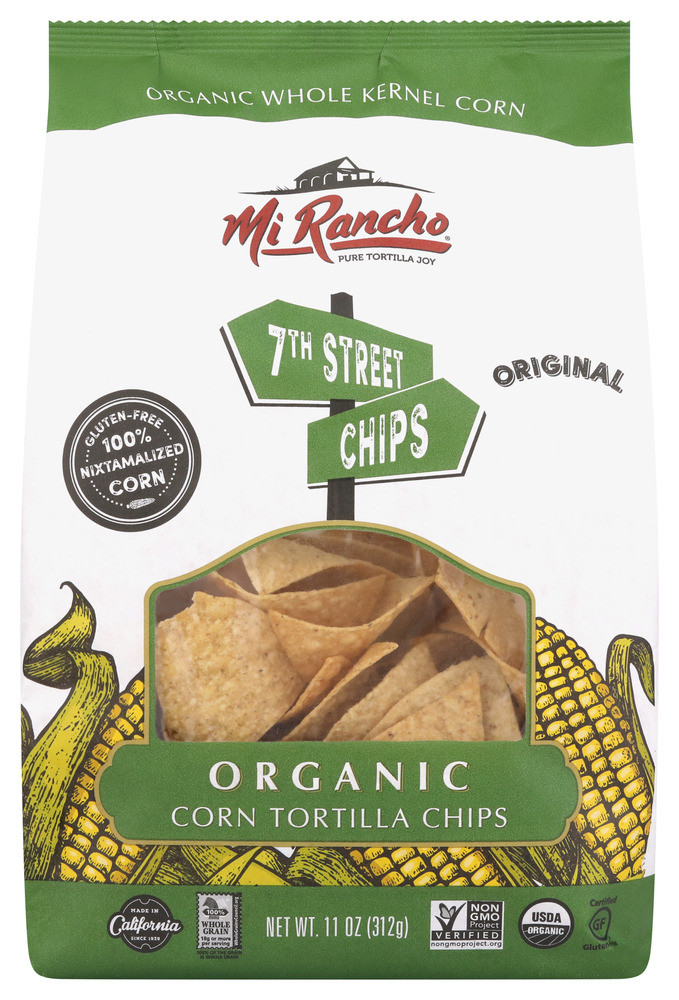 Mi Rancho Chips Tortilla Original Case of OZ Pure