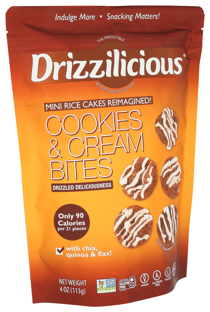 Rice cake & Harryページ 2 Packs Drizzilicious Mini Rice Cakes Birthday Cake Bites