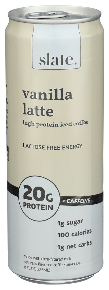 Slate Protein Coffee Van Latte - Case of 12 - 11.00 FO - Pure