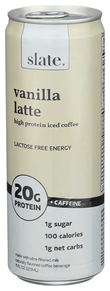 Slate Protein Coffee Van Latte - Case of 12 - 11.00 FO - Pure