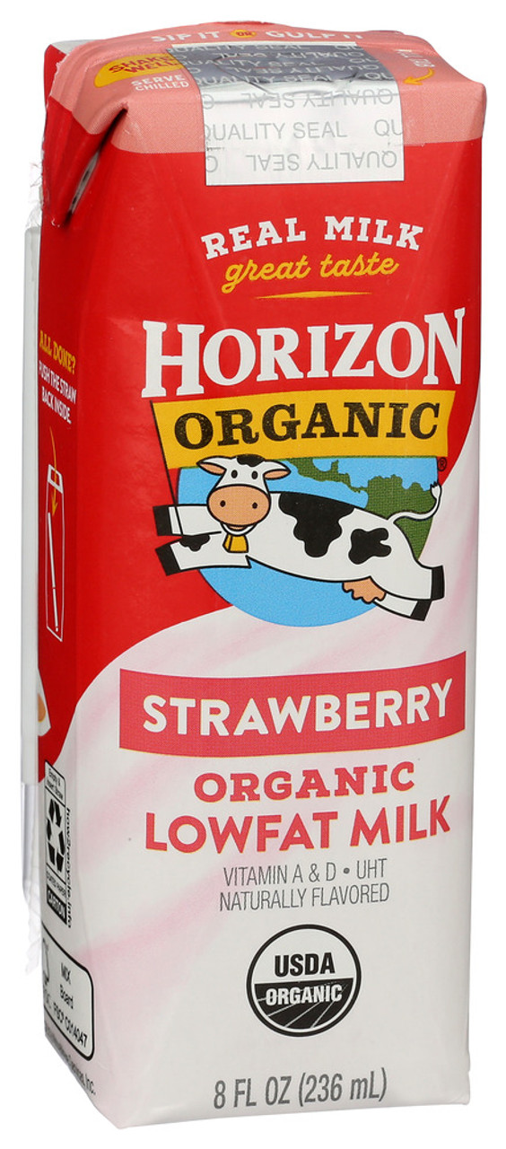 milk⭐ Horizon Milk 1% Strwbry Sngle Org - Case of 12 - 8.000 FO