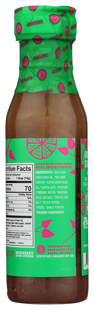 tessemae's classic italian dressing Amazon.com : Tessemae's Organic Pantry Classic Italian Vinaigrette Dressing, 10 fl oz