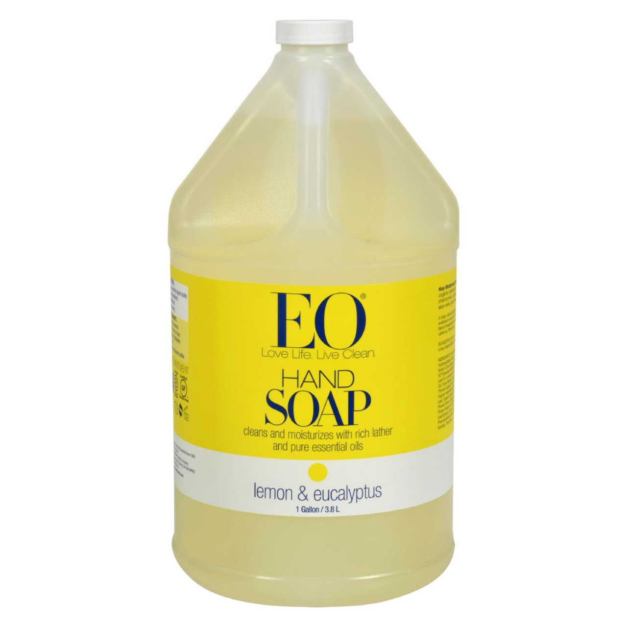 EO - Liquid Hand Soap, Lemon and Eucalyptus, 1 Gal