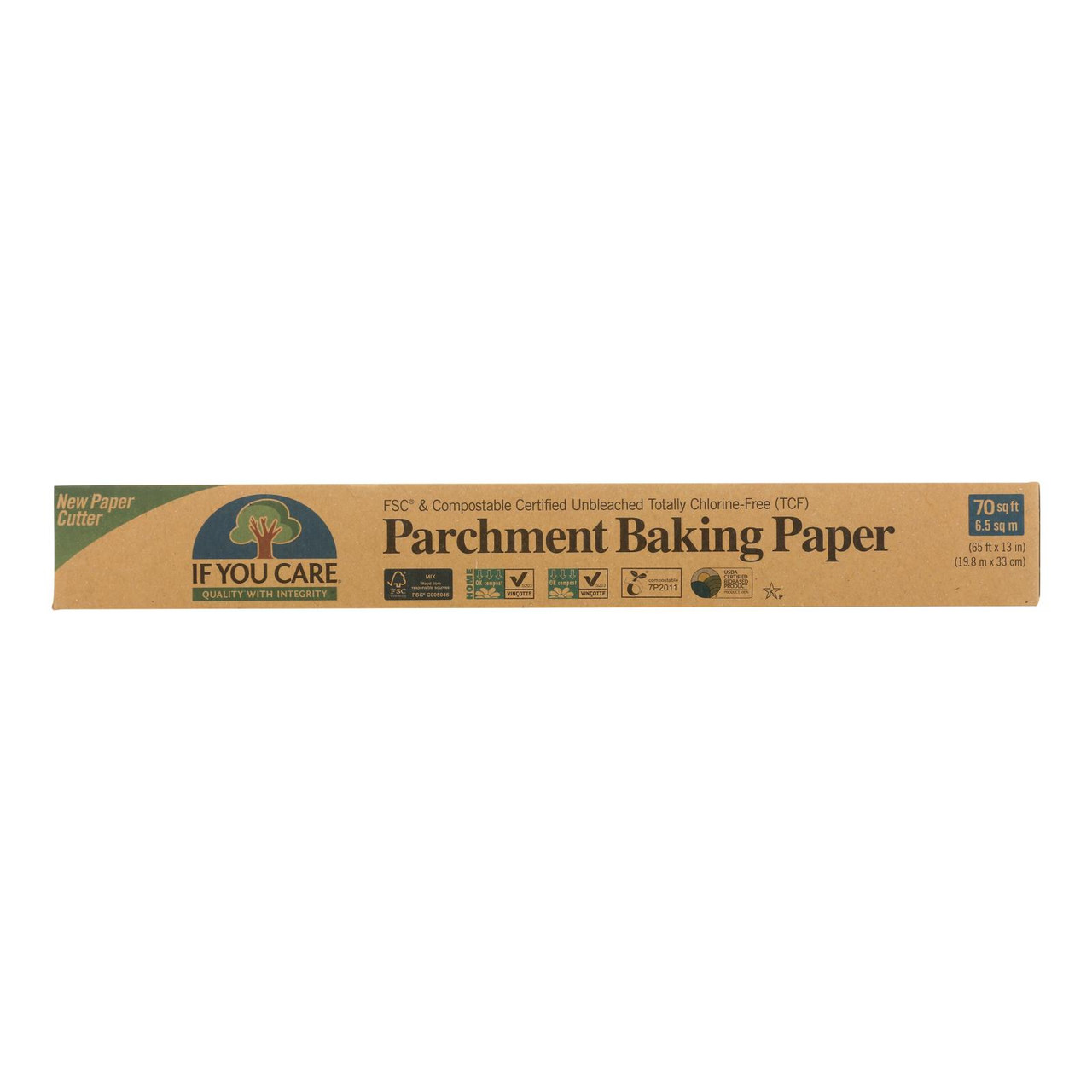 Compostable Parchment Paper Rolls