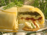 [Recipe]  Pesto Cheese Blossom