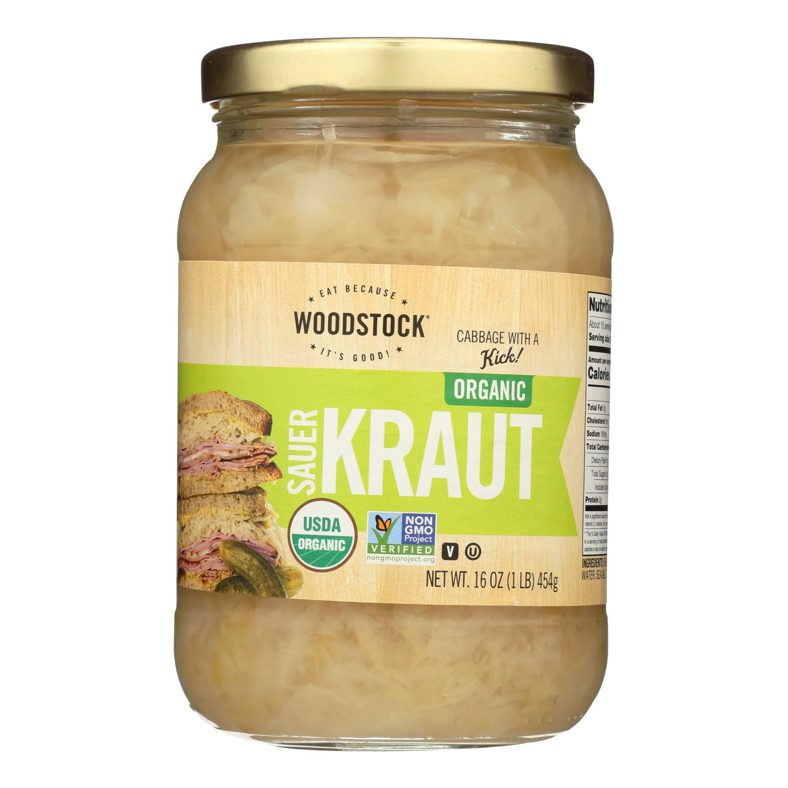 Kuhne Barrel Sauerkraut Case Of 6 28.5 Oz.