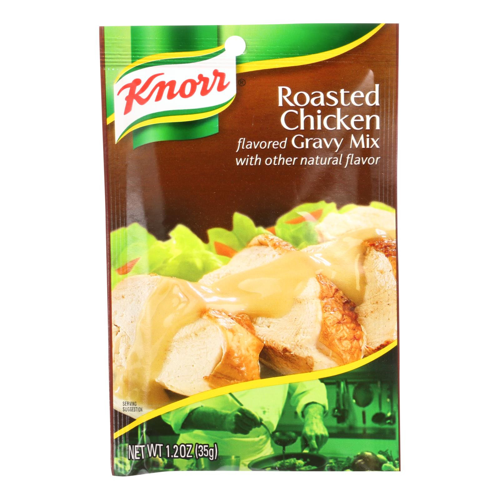 Knorr Gravy Mix Roasted Turkey Flavored 1.2 Oz Case Of 12 Pure