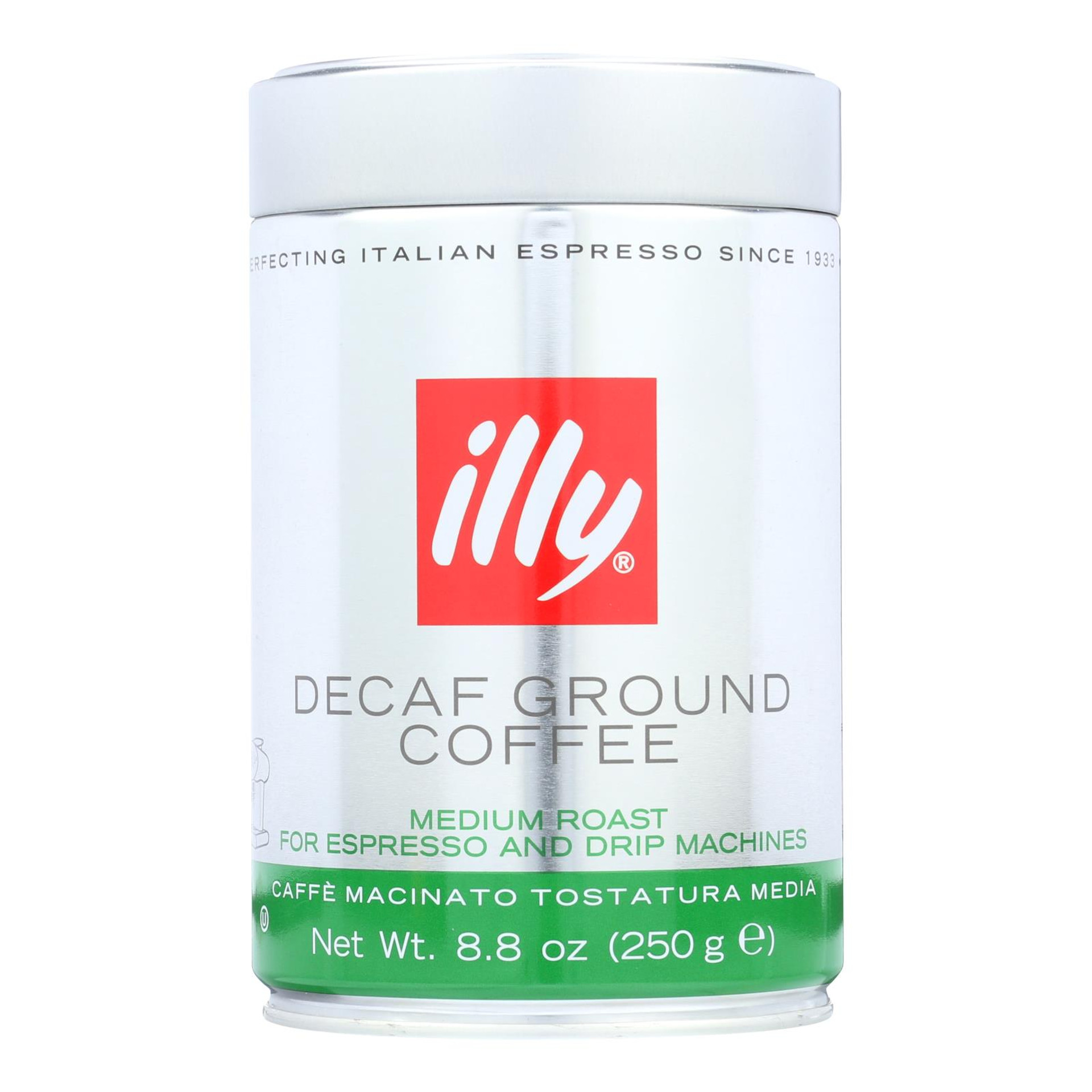 Illy Caffe Coffee Coffee Drip Ground Medium Roast 8.8 Oz Case