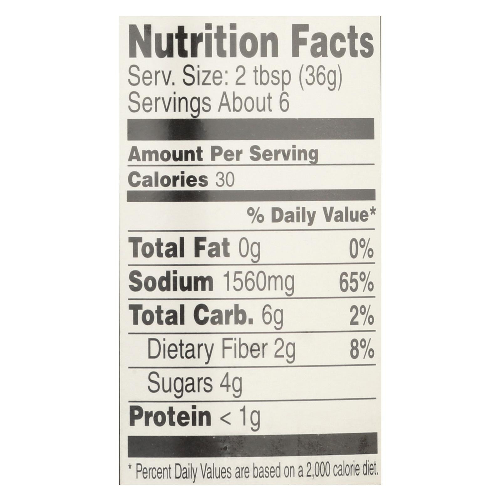 Iron Chef Sauce And Glaze Sesame Garlic Case Of 6 15 Oz.