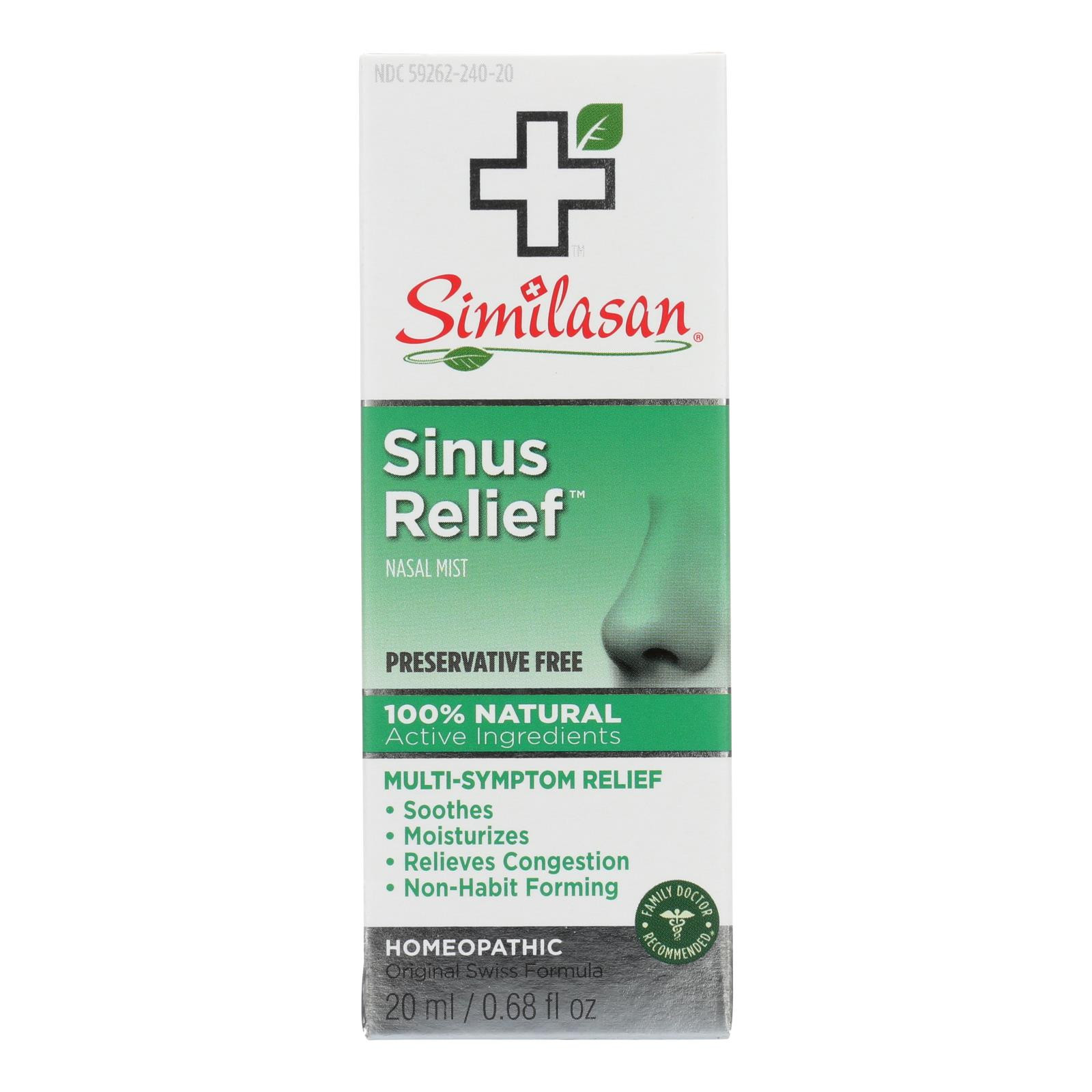 Similasan Nasal Allergy Relief 0.68 Fl Oz