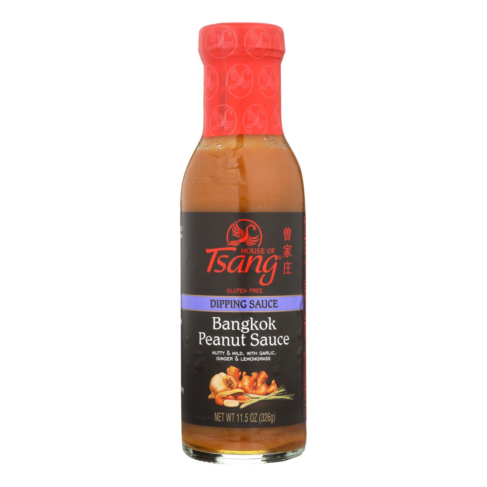 House Of Tsang Bangkok Padang Peanut Sauce Case Of 6 11.5 Oz.