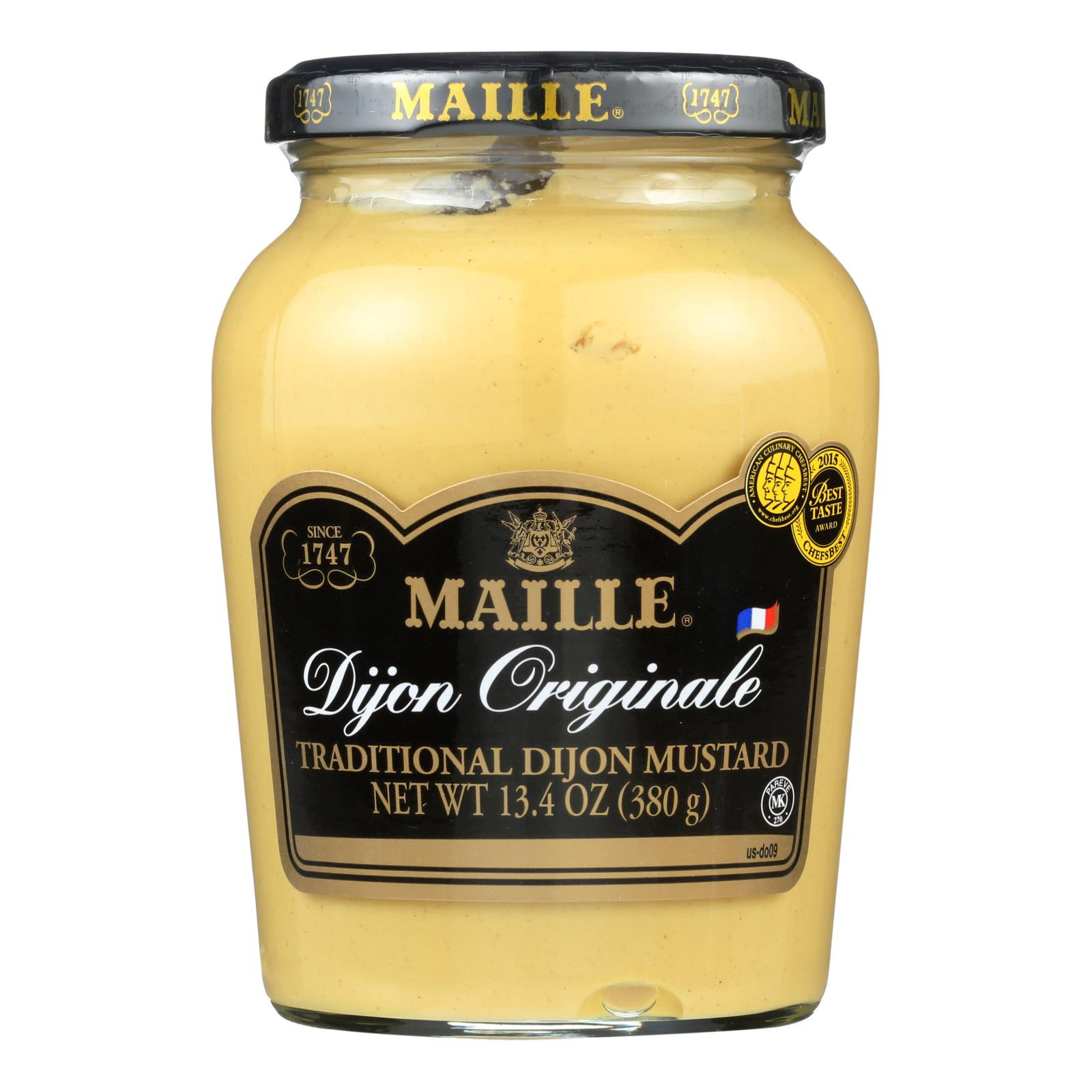 Maille Old Style Whole Grain Dijon Mustard Case Of 6 7.3 Oz.