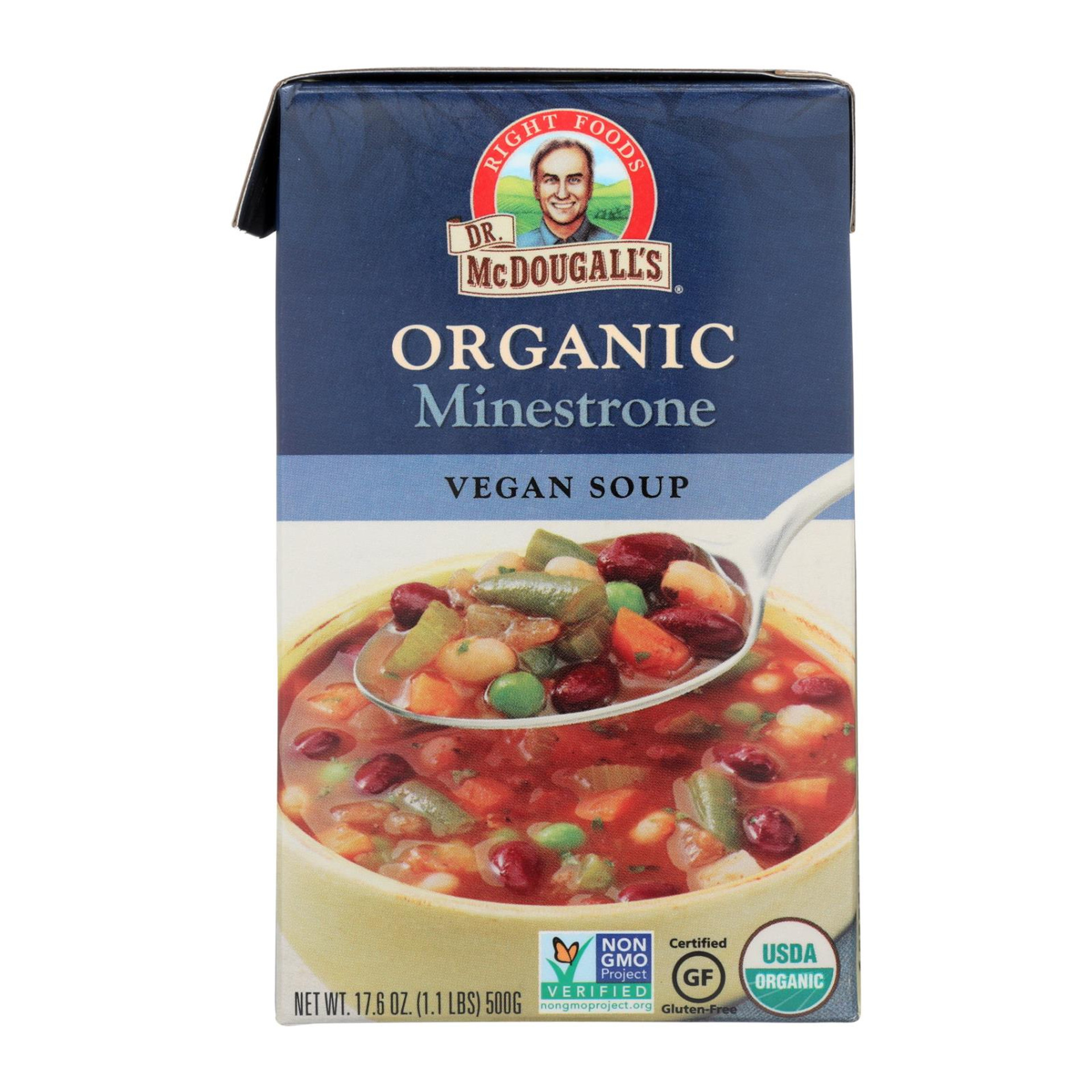 Dr. Mcdougall's Organic French Lentil Lower Sodium Soup - Case Of 6 ...