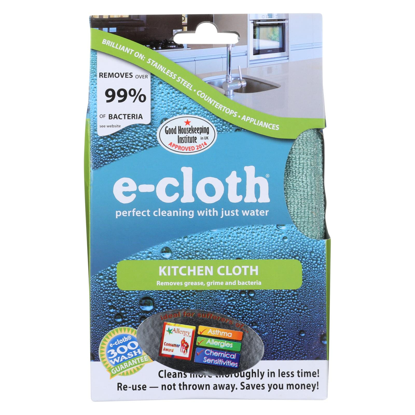 Ecloth Stainless Steel Cleaning Cloth 2 Pack