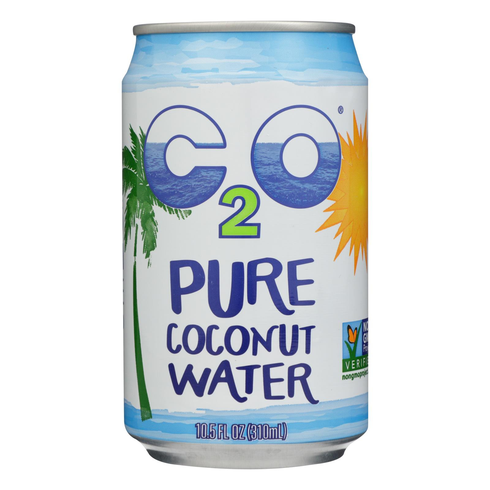 C2o Pure Coconut Water Pure Coconut Water Case Of 24 10.5 Fl Oz