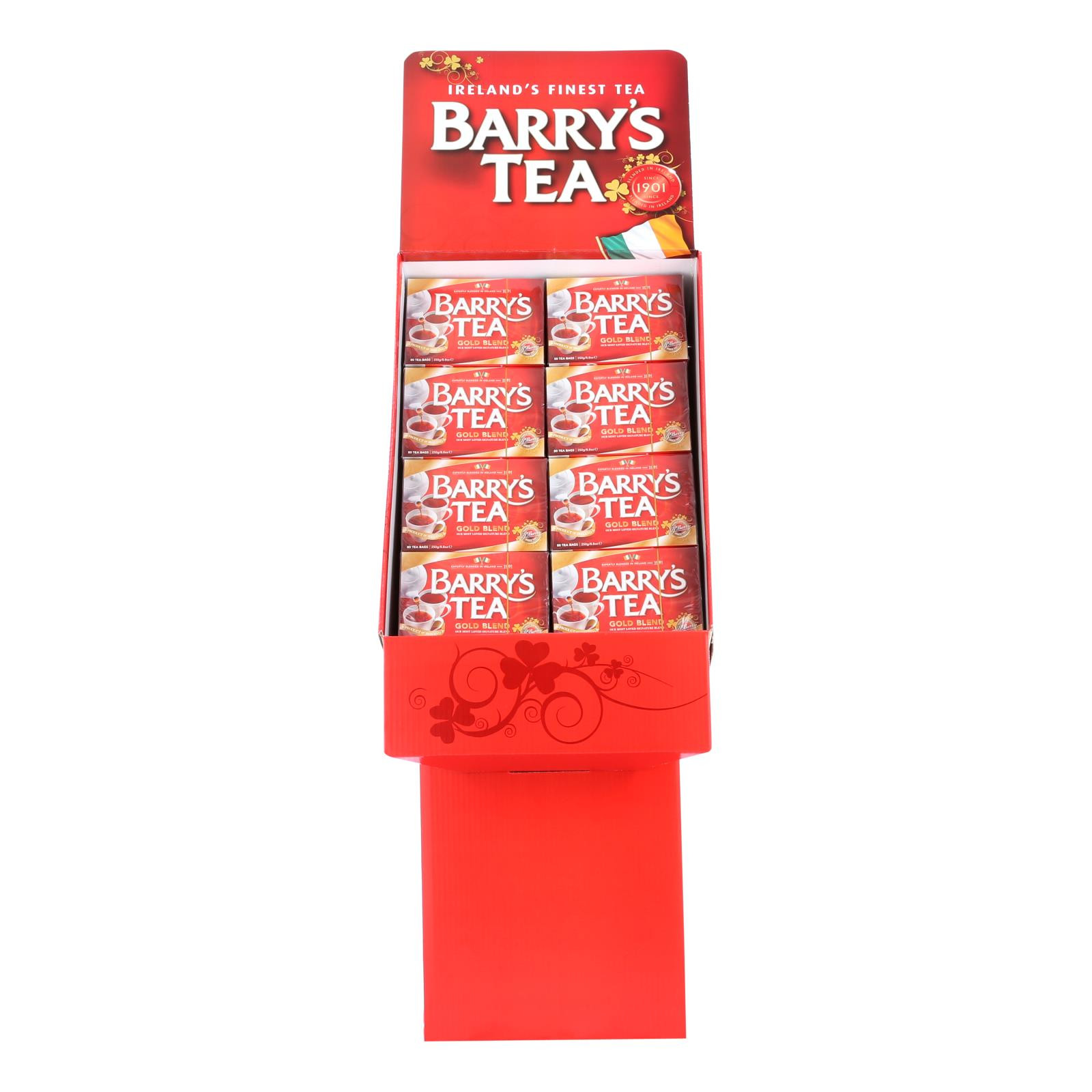 Barry's Tea Irish Tea Gold Blend Case Of 6 80 Bags