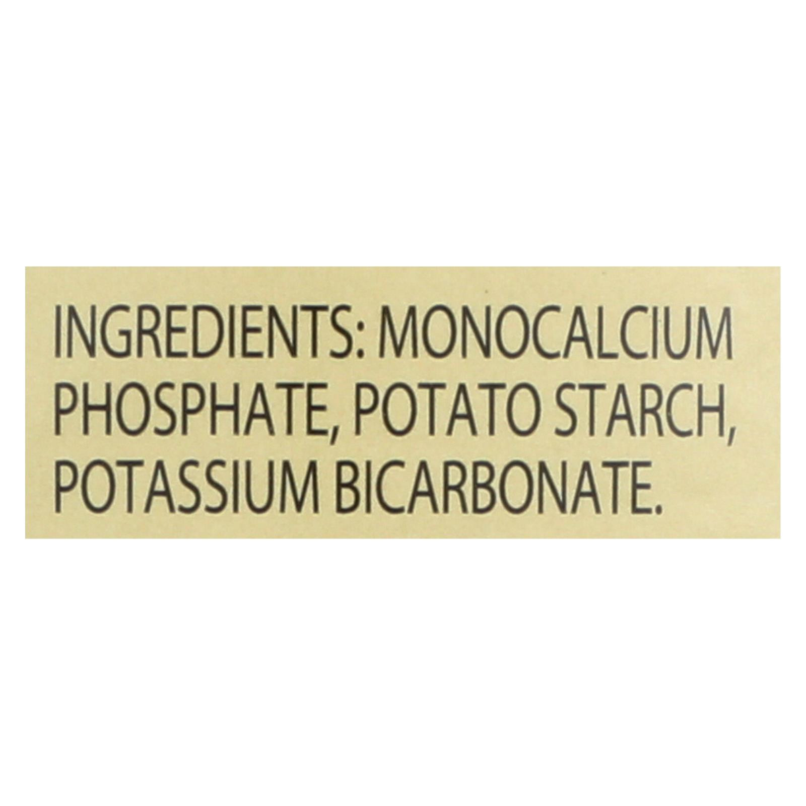 Hain Baking Powder Featherweight Case Of 12 8 Oz.