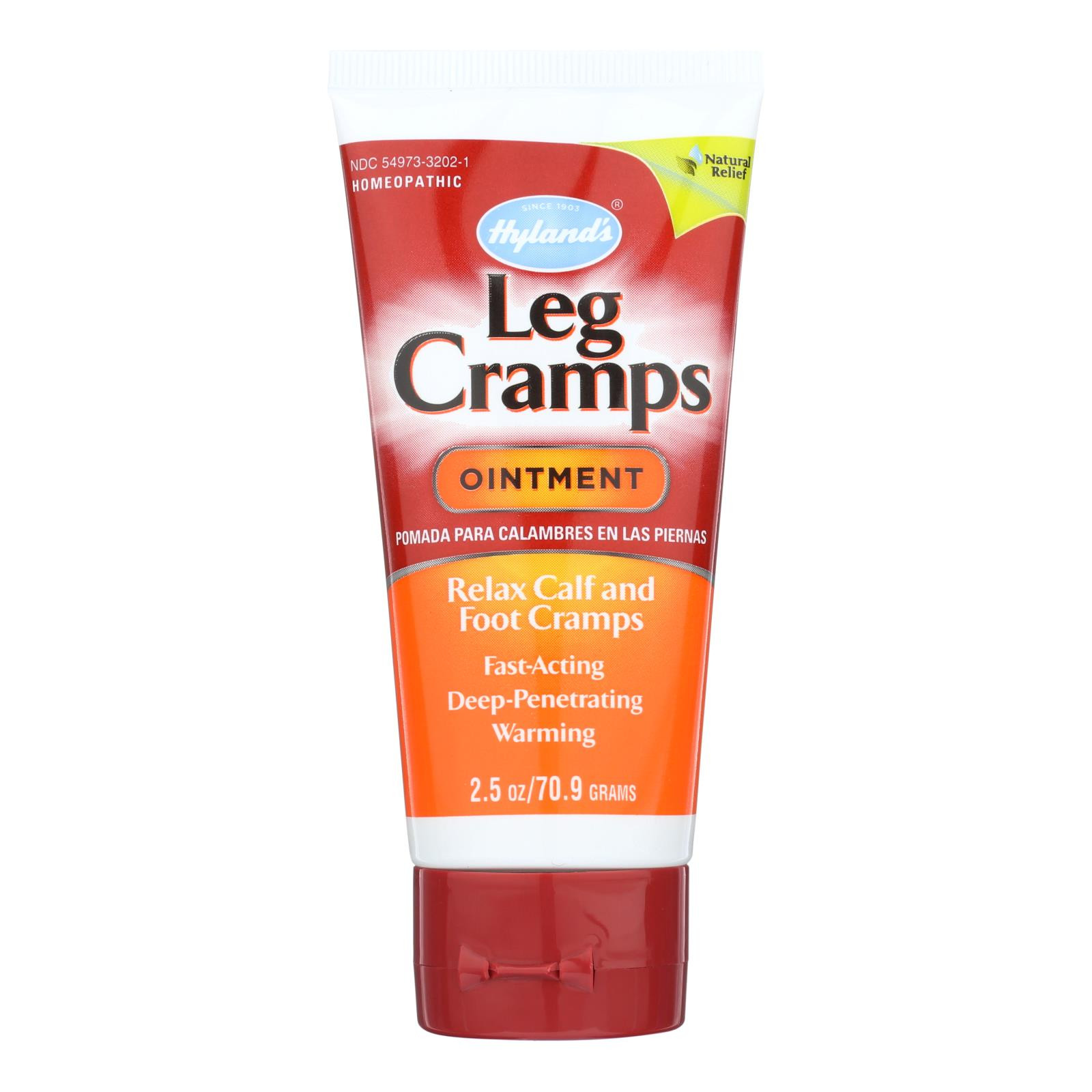 Hylands Homeopathic Leg Cramps Ointment 2.5 Oz