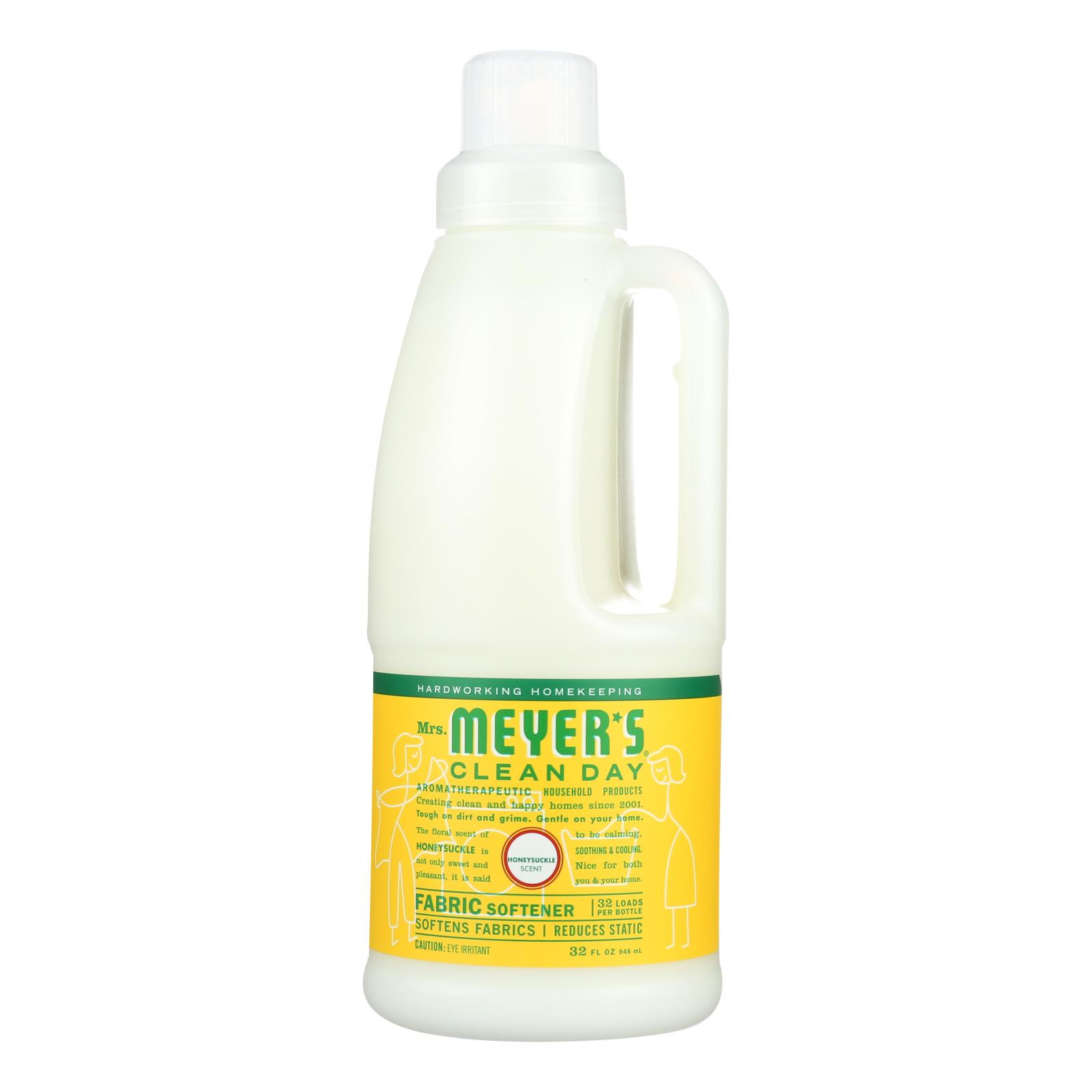 Mrs. Meyer's Clean Day Fabric Softener Honey Case Of 6 32 Fl Oz.