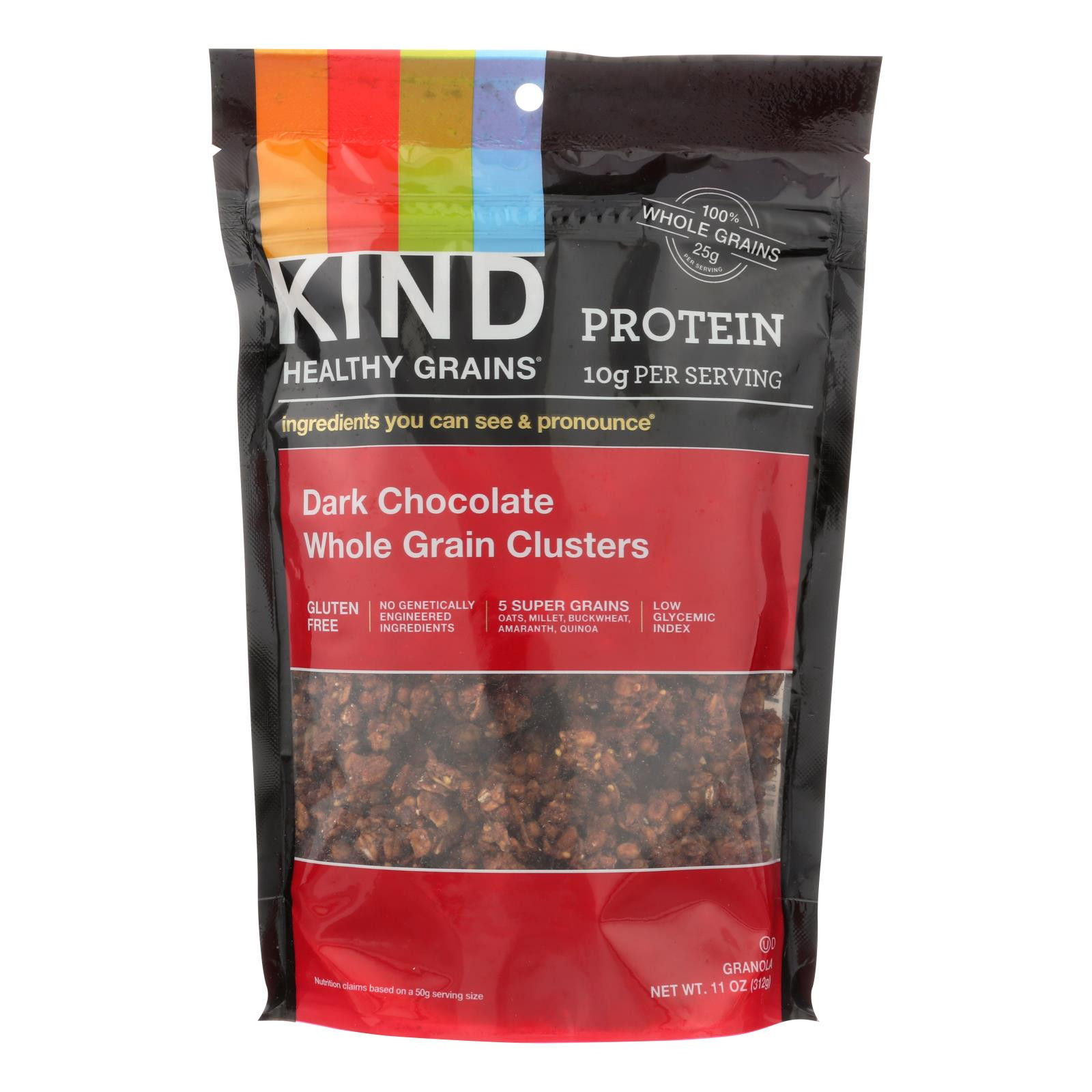 Kind Healthy Grains Peanut Butter Whole Grain Clusters 11 Oz Case Of 6