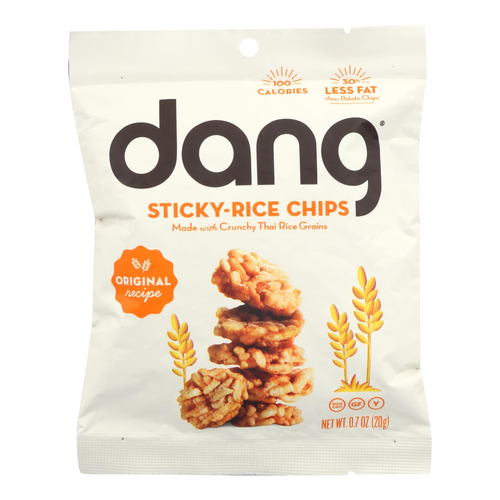 Dang Rice Chip - Sriracha - Case Of 12 - 3.50 Oz