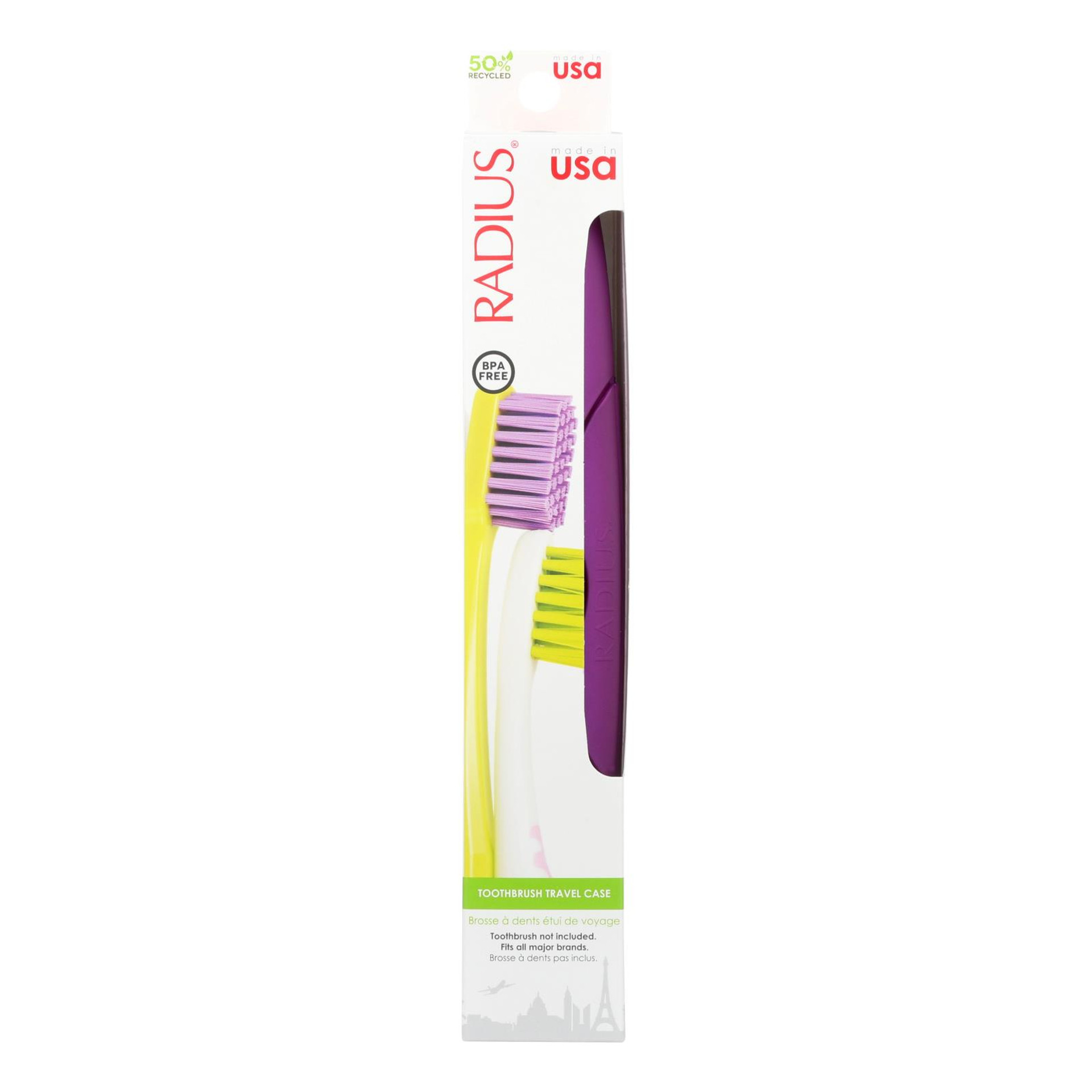 Radius Original Toothbrush Soft Case Of 6