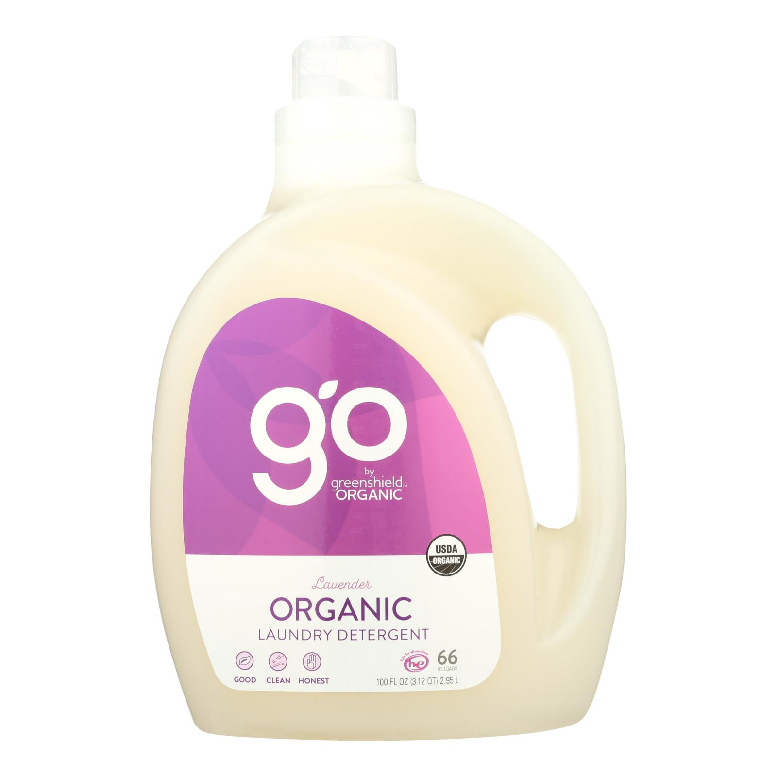 Green Shield Organic Laundry Detergent Lavender Case Of 2 100 Fl Oz.